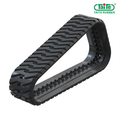 سعر جيد مسارات مطاطية مستمرة CTL 450x86BLx52 مع كابل فولاذي لا نهائي لـ NEUSON 1100T لودر انزلاقي يصل وزنه إلى 4000 كجم الانترنت