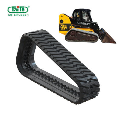 سعر جيد مسارات المطاط انزلاقية التوجيه المشتركة 320 X 86BL X 50 ل JCB ROBOT180T مقتبسة إلى الأرض صعبة الانترنت
