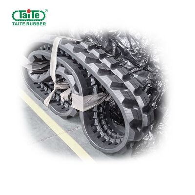سعر جيد 500x92x82 حجم مسارات المطاط مع تقنية مكافحة الاهتزاز ووزن خفيف لـ Kobelco SK120 و CAT 312 BSR الانترنت
